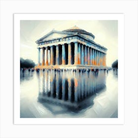 Artemis Temple - Painting Art Print