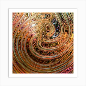 Swirling Swirls Art Print