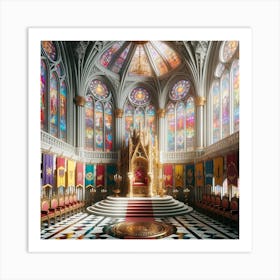 Throne Room Art Print