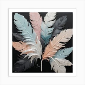 Feathers Art Print