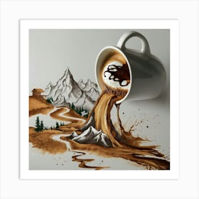 Coffee Art Art Print