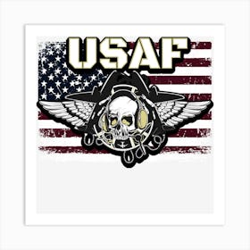 Usaf Soldier Air Force Art Print