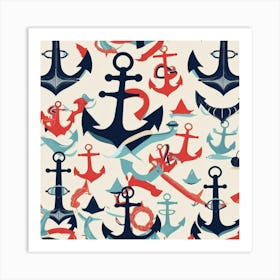 Anchors 1 Art Print