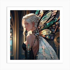 An Ethereal Fairy Wall Art Decoration Art Print