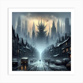 Dark City Art Print