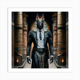 Egyptian Anubis 5 Art Print