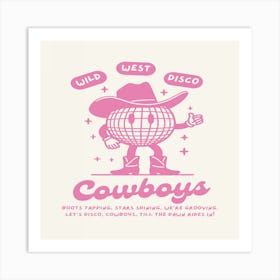 Cowboys Art Print