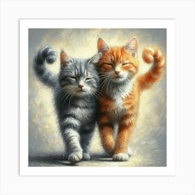 Two Kittens Art Print