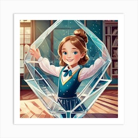 Ice Princess 1 Art Print