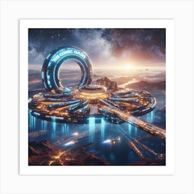 Space Station 65 Art Print