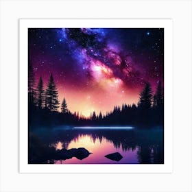 Galaxy Wallpaper 41 Art Print