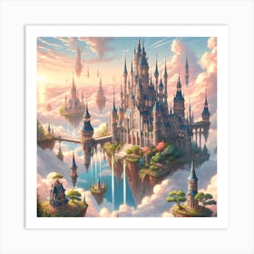 Castle In The Clouds 8 1 Art Print