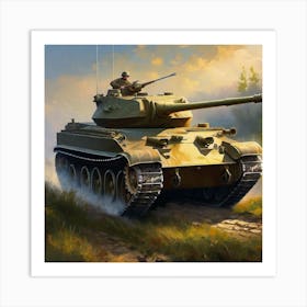 World Of Tanks Art Print