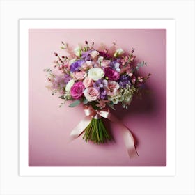 Bouquet Of Flowers 6 Art Print