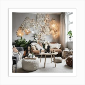 Living Room Decor Art Print