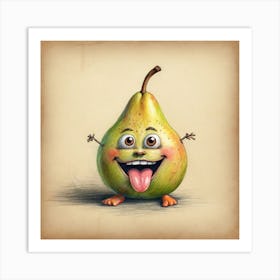 Pear! Art Print