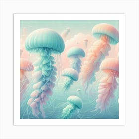 Jellyfish Art Print