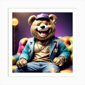 Teddy Bear 8 Art Print