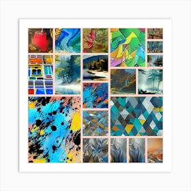 Abstract Painting Art Print