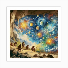 Cave Of The Ancients Art Print