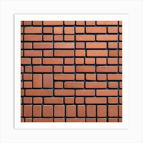 Brick Wall 11 Art Print