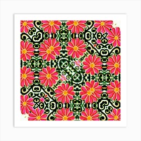 Pink Daisies Affiche