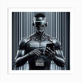 Cyborg 23 Art Print