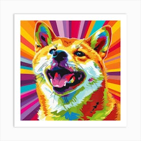 Shiba Inu 9 Art Print