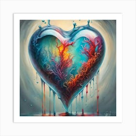 Heart Of The Ocean Art Print