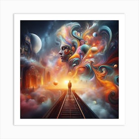 Psychedelic Art 1 Art Print