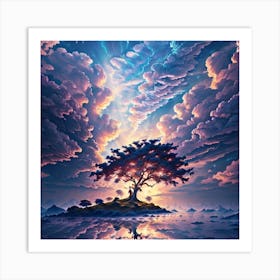 Lone Tree Art Print