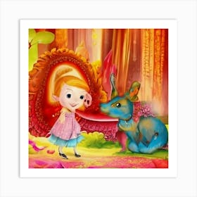 Fairy Tale Princess 1 Art Print