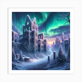 Frozen Echoes 23 Art Print