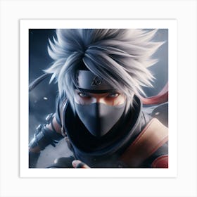 Kakashi Sensei 2 Art Print