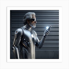 Man In An Apple Suit Art Print