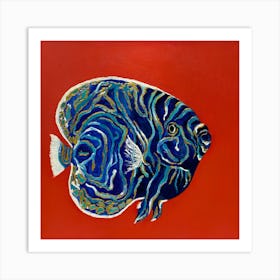 Blue Tang Art Print