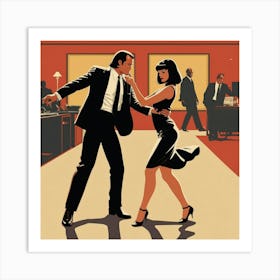 Pulp Fiction 4 Art Print