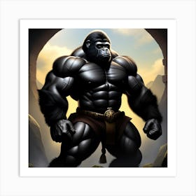 King Kong 5 Art Print