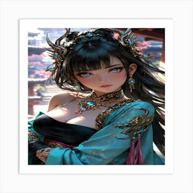 Chinese Girl 1 Art Print