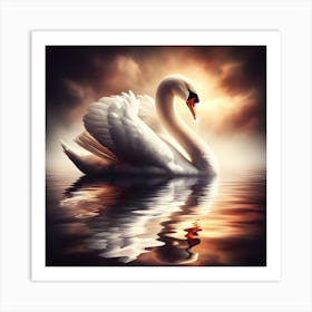 Swan 1 Art Print