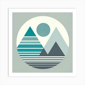 Mountain In The Sky Art Print