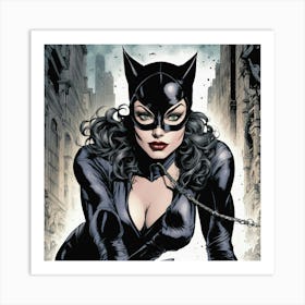 Catwoman Art Print