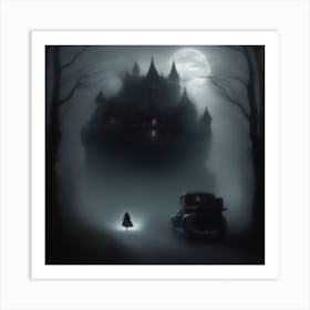 Haunted Castle Art Print