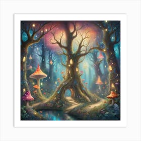 Fairy Forest Art Print