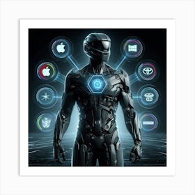 Future Of Artificial Intelligence 3 Art Print