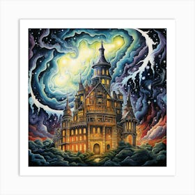 Castle In The Sky 7 Art Print