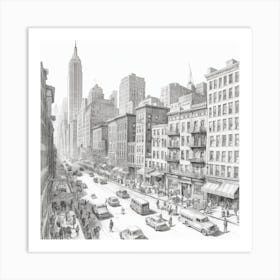 New York City 5 Art Print