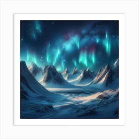 Aurora Borealis 3 Art Print