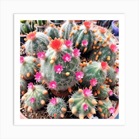 Cactus Flower 1 Art Print