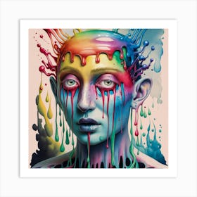 Splatter Painting 1 Art Print